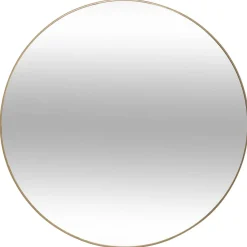 3S. x Home Miroir Métal Fin D 76 Doré Alice Outlet