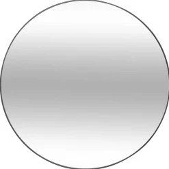 3S. x Home Miroir Métal Fin D 76 Noir Alice Outlet