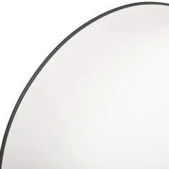 3S. x Home Miroir Métal Fin D 76 Noir Alice Outlet