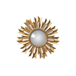 Chehoma Miroir Mural Convexe Doré Discount