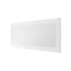 3S. x Home Miroir rectangulaire AMALFI laqué blanc brillant