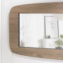 Macabane Miroir rectangulaire angles arrondis couleur mocha JULIA Hot
