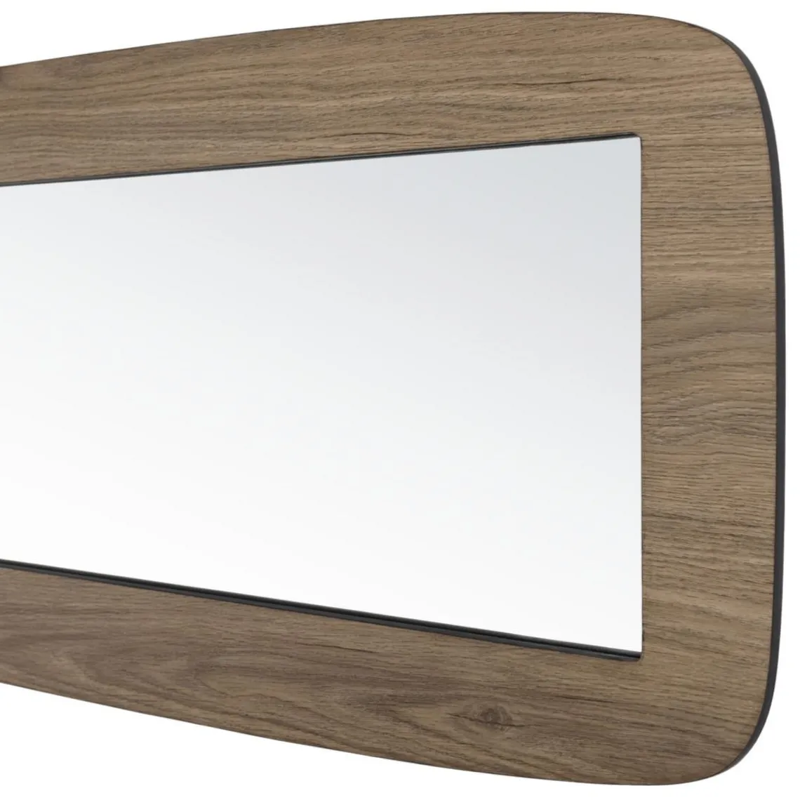 Macabane Miroir rectangulaire angles arrondis couleur mocha JULIA Hot