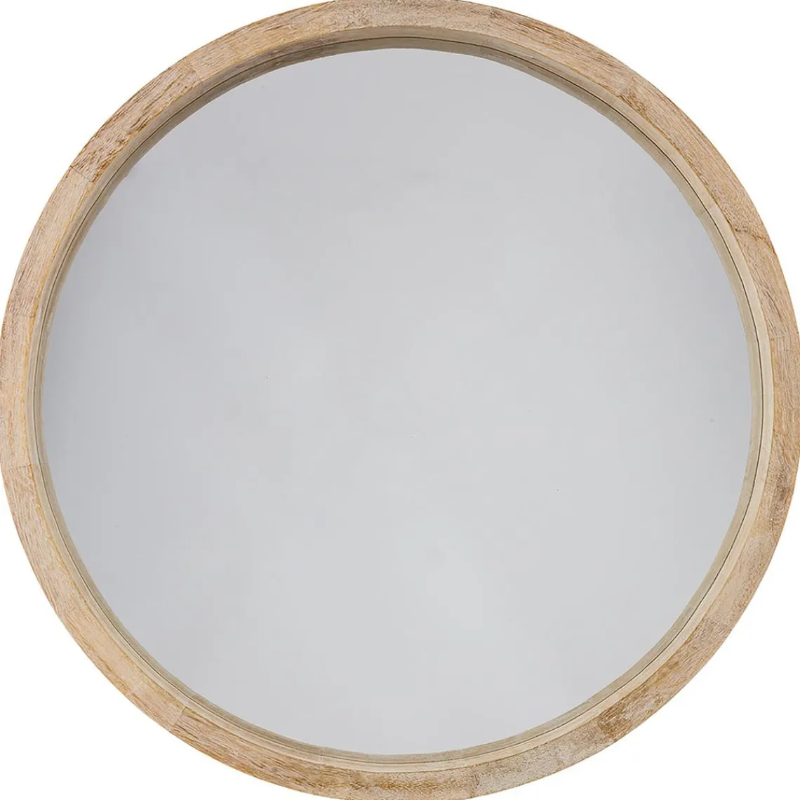 3S. x Home Miroir rond naturel scandinave D50