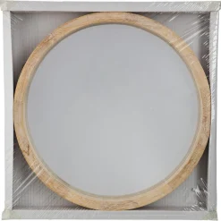 3S. x Home Miroir rond naturel scandinave D50