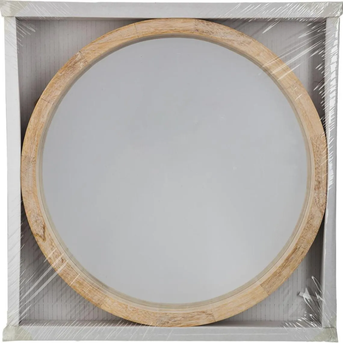 3S. x Home Miroir rond naturel scandinave D50