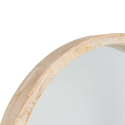 3S. x Home Miroir rond naturel scandinave D50