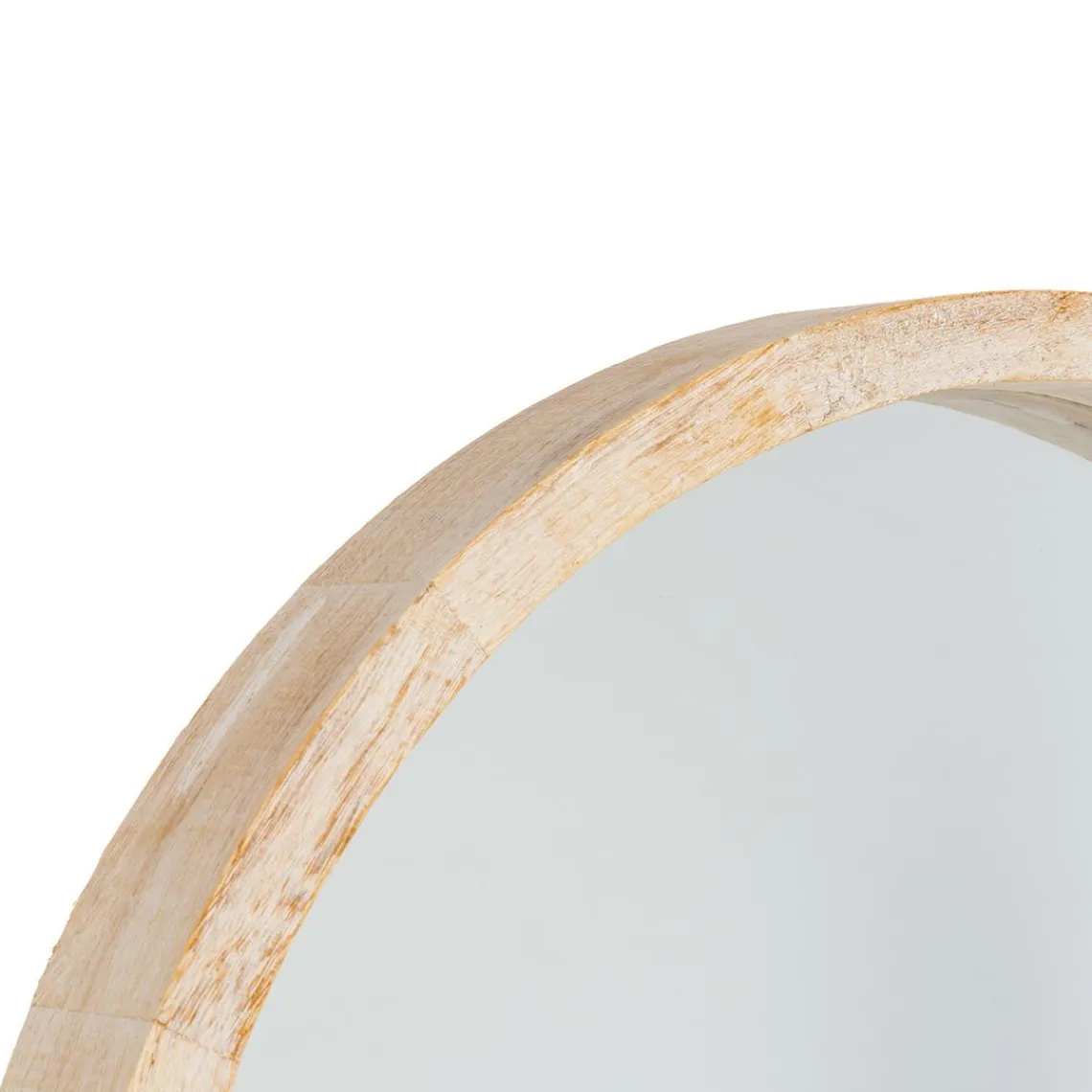 3S. x Home Miroir rond naturel scandinave D50