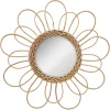 3S. x Home Miroir Rotin Fleur Clearance