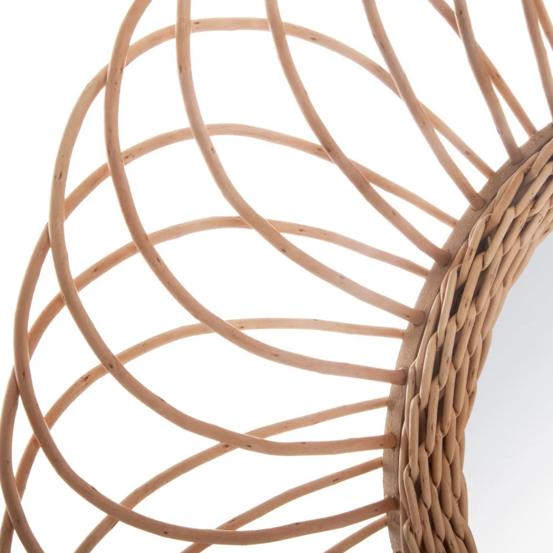 3S. x Home Miroir rotin rosace D58 Clearance