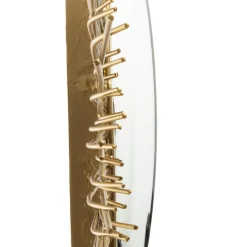 3S. x Home Miroir Soleil en Métal Doré Discount