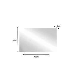 3S. x Home Miroir SQUARE avec système led retroeclairé L 80 cm Sale