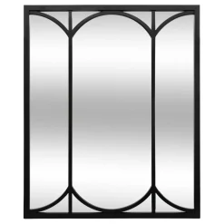 3S. x Home Miroir verrière Fiona Noir Clearance