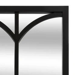 3S. x Home Miroir verrière Fiona Noir Clearance