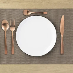 3S. x Home Ménagère 16 couverts Cuivré Discount