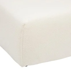 3S. x Home Module 2 places en bouclette blanc ivoire Discount