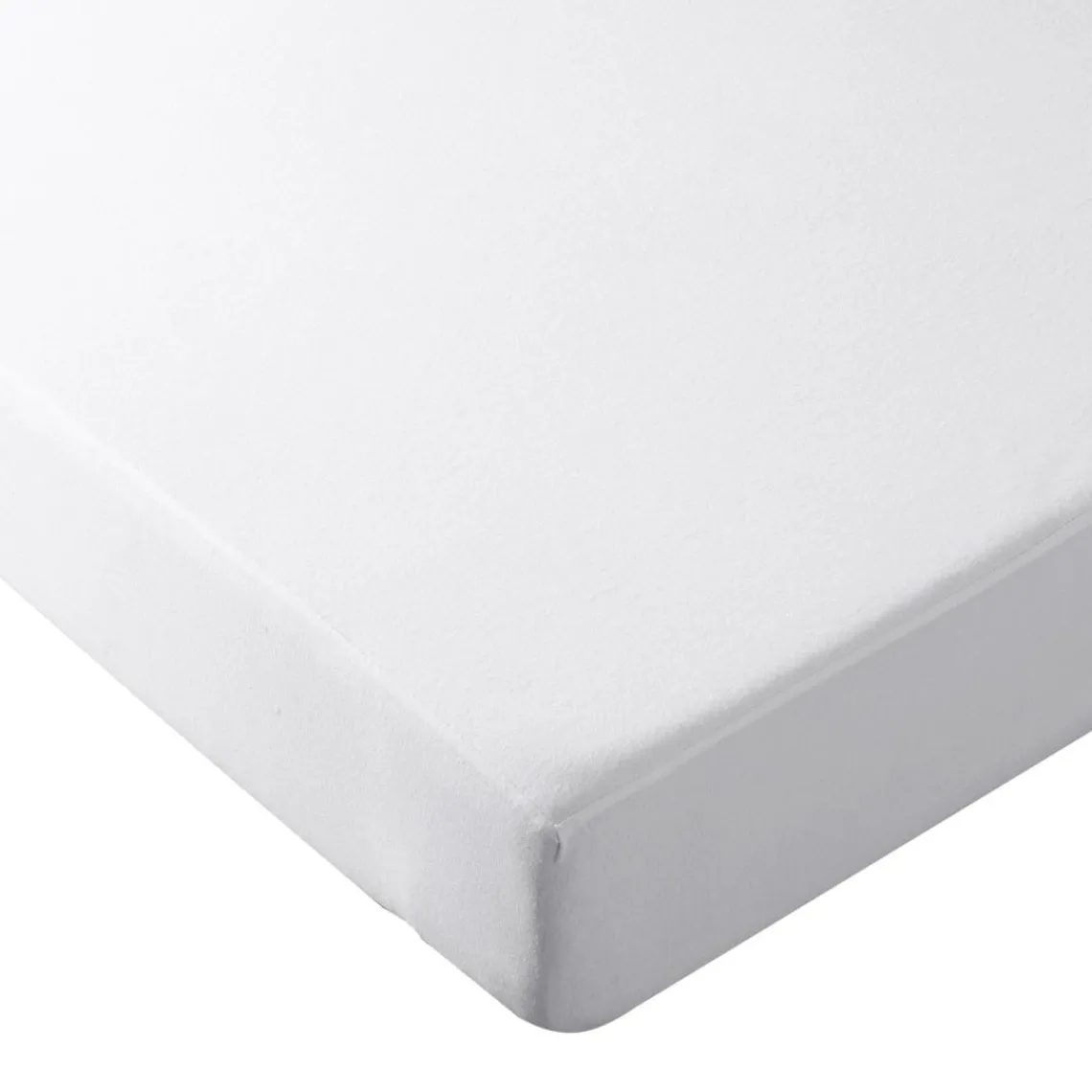 Becquet Molleton protege matelas blanc New