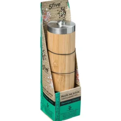 3S. x Home Moulin à poivre électrique en bambou Clearance
