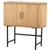 3S. x Home Nordlys - Buffet Scandinave Bois Massif 2 Portes Sale