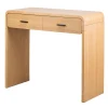 3S. x Home Nordlys - Console Table Scandinave en Bois avec 2 Tiroirs Discount