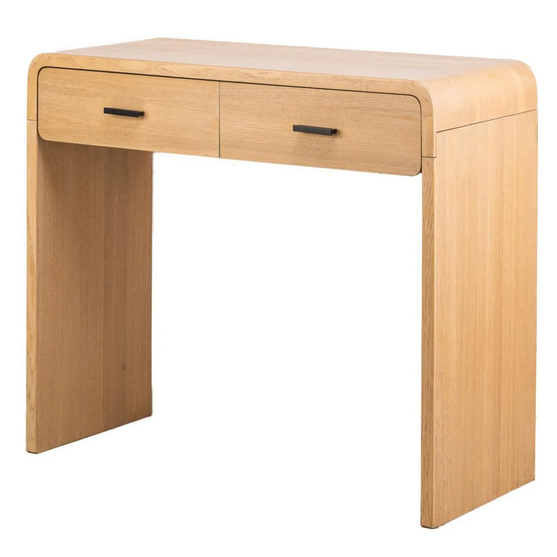 3S. x Home Nordlys - Console Table Scandinave en Bois avec 2 Tiroirs Discount