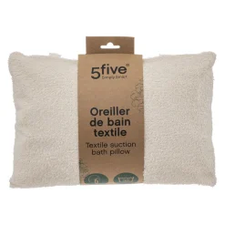 3S. x Home Oreiller de bain coton fixation ventouse