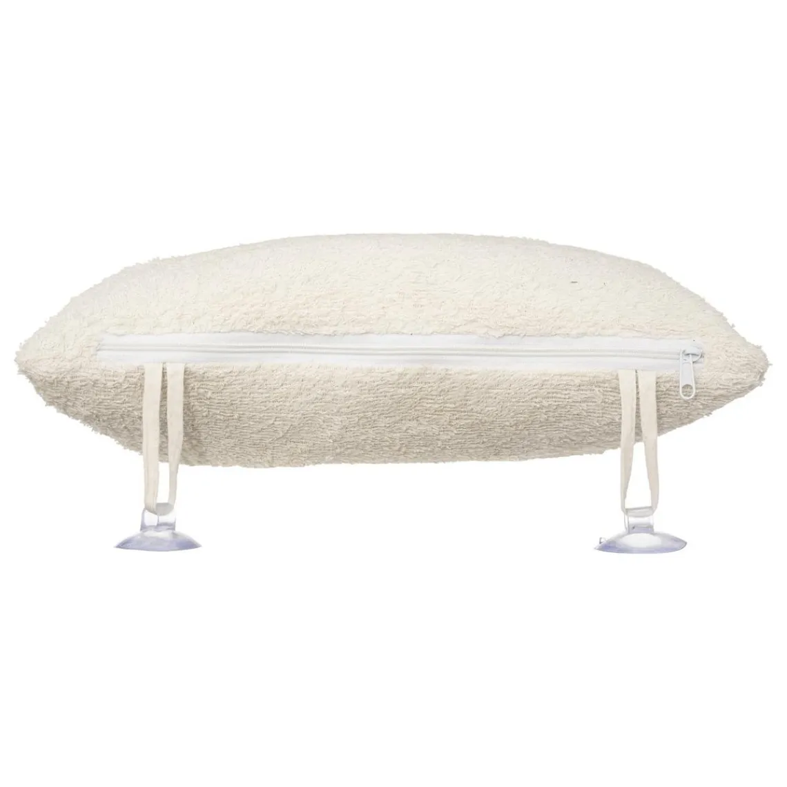 3S. x Home Oreiller de bain coton fixation ventouse