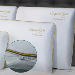 SAMPUR Oreiller gold collection en mousse Outlet