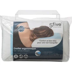 3S. x Home Oreiller mémoire de forme gel 50x30 cm Clearance