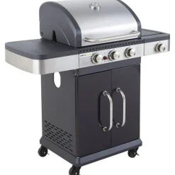 Cook'In Garden Pack Barbecue gaz Américain FIDGI 3 brûleurs et Housse avec Coffret 3 pièces aimantés Clearance