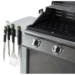 Cook'In Garden Pack Barbecue gaz Américain FIDGI 3 brûleurs et Housse avec Coffret 3 pièces aimantés Clearance