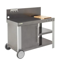 Cook'In Garden Pack Desserte de jardin NOVA Housse Barbecue et plancha Rectangulaire