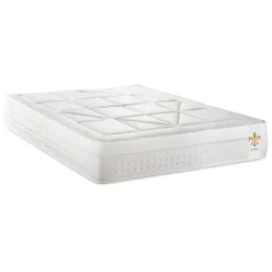 LITIER DELUXE Pack Le Vingt-Huit double sommiers Blanc Hot