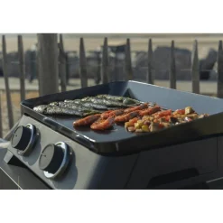 Cook'In Garden Pack Plancha gaz avec Housse pour barbecue et plancha et Kit pour cuisson plancha Online