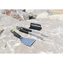 Cook'In Garden Pack Plancha gaz avec Housse pour barbecue et plancha et Kit pour cuisson plancha Online