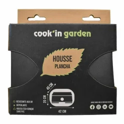 Cook'In Garden Pack Plancha électrique DUNE avec Housse pour barbecue et plancha, Kit pour cuisson plancha Online