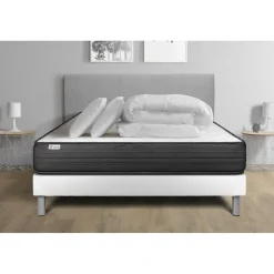 VITALIT Pack prêt a dormir VITALPOWER sommier Kit blanc Online