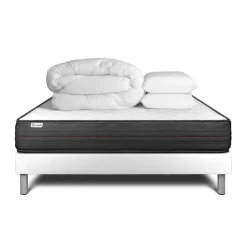 VITALIT Pack prêt a dormir VITALPOWER sommier Kit blanc Online