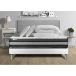 VITALIT Pack prêt a dormir VITALSPRING ZEN sommier Kit blanc Online