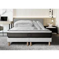 Prestige literie Pack Suite Ressorts ensaches à memoire de forme 5 zones Best