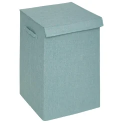 3S. x Home Panier à linge Bleu New