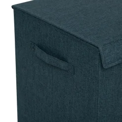 3S. x Home Panier à linge Bleu Clearance