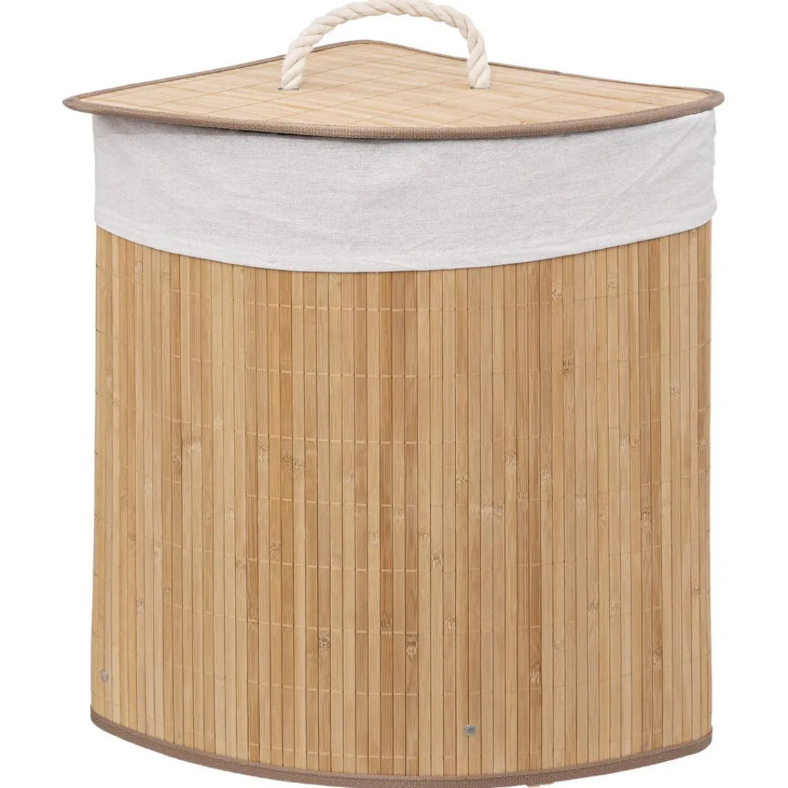 3S. x Home Panier à linge angle 48l en bambou Hot