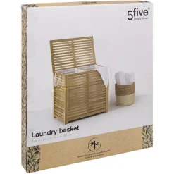 3S. x Home Panier à linge double 50L Discount