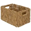 3S. x Home Panier en Jacinthe Maura L34cm Beige