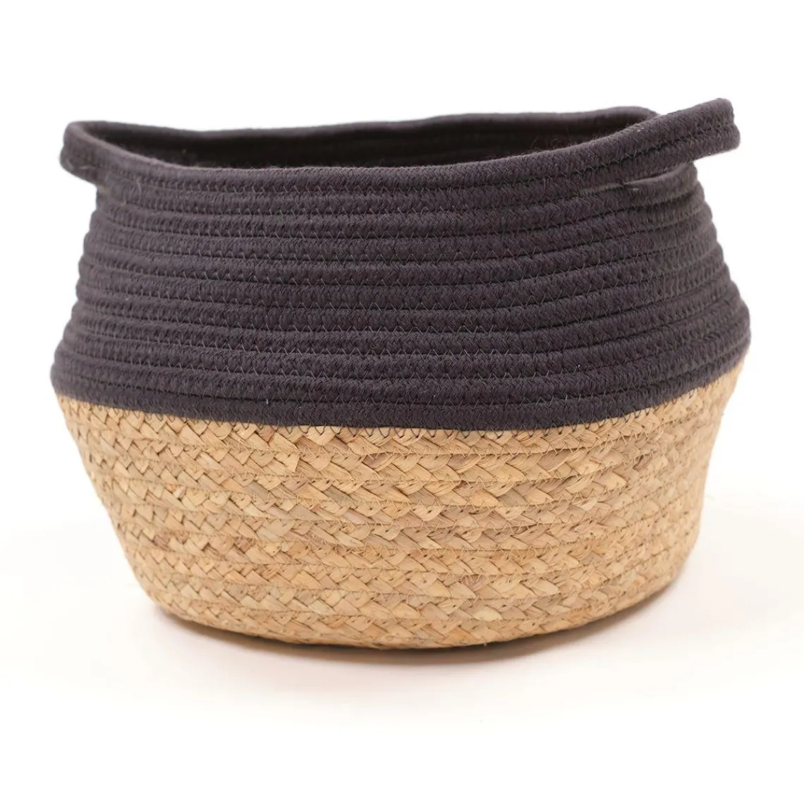 Today Panier Rond 27x23 Factory Fusain New