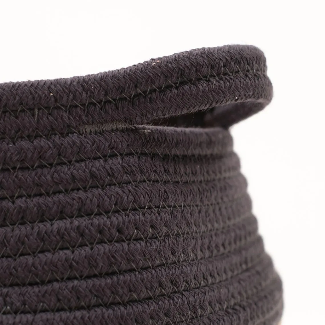 Today Panier Rond 27x23 Factory Fusain New