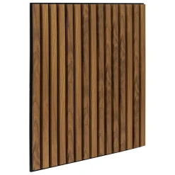 3S. x Home Panneau décoratif mural Colva bois-foncé Hot