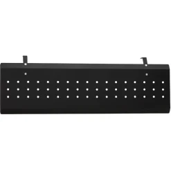 ALTEREGO Panneau de modestie 'SECRET' noir pour bureau Outlet