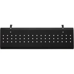 ALTEREGO Panneau de modestie 'SECRET' noir pour bureau Outlet